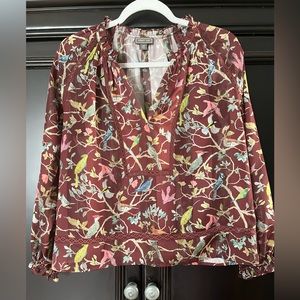 J. Crew Point Sur Tunic Blouse